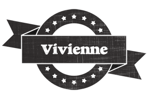 Vivienne grunge logo