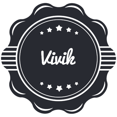Vivik badge logo