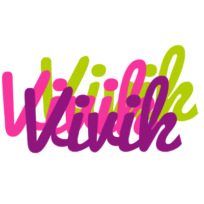 Vivik flowers logo