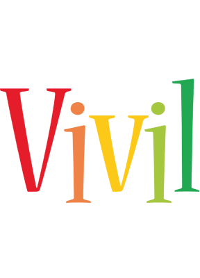 Vivil birthday logo