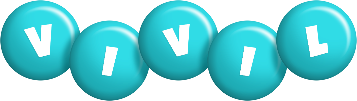 Vivil candy-azur logo