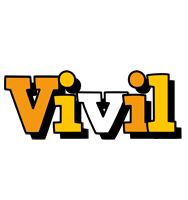 Vivil cartoon logo