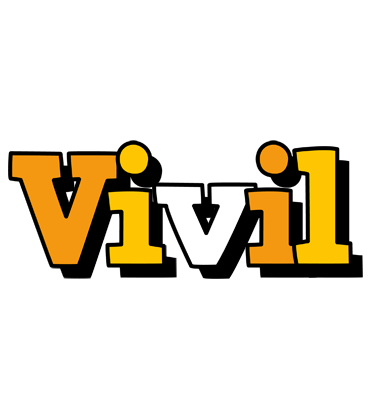 Vivil cartoon logo