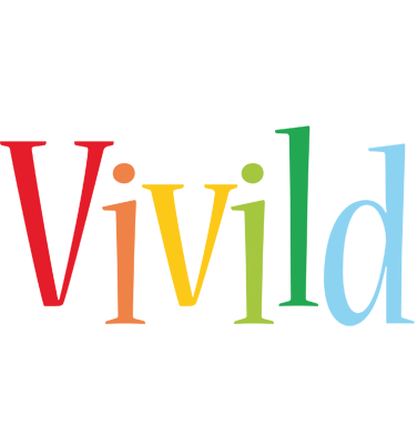 Vivild birthday logo