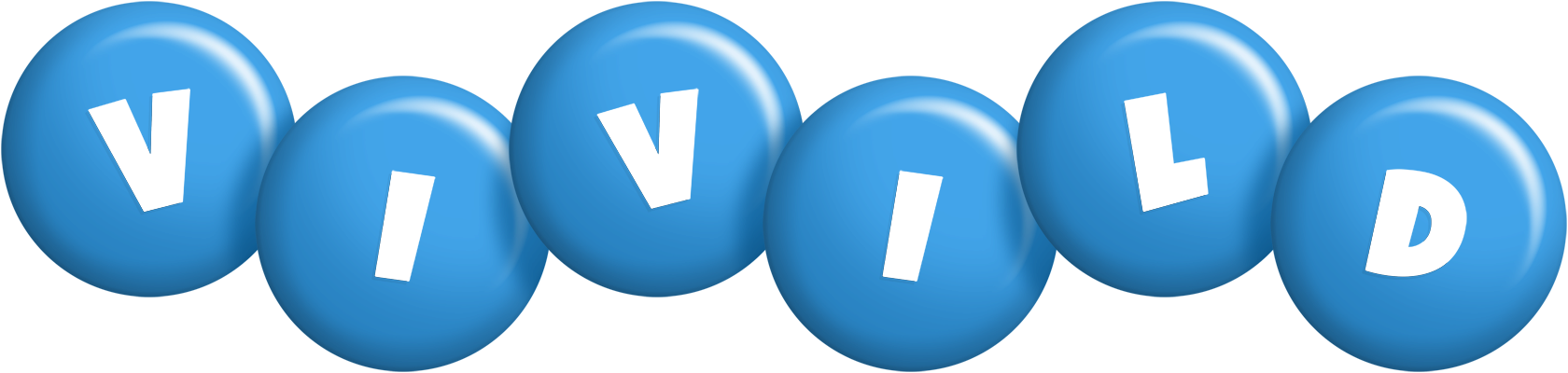 Vivild candy-blue logo