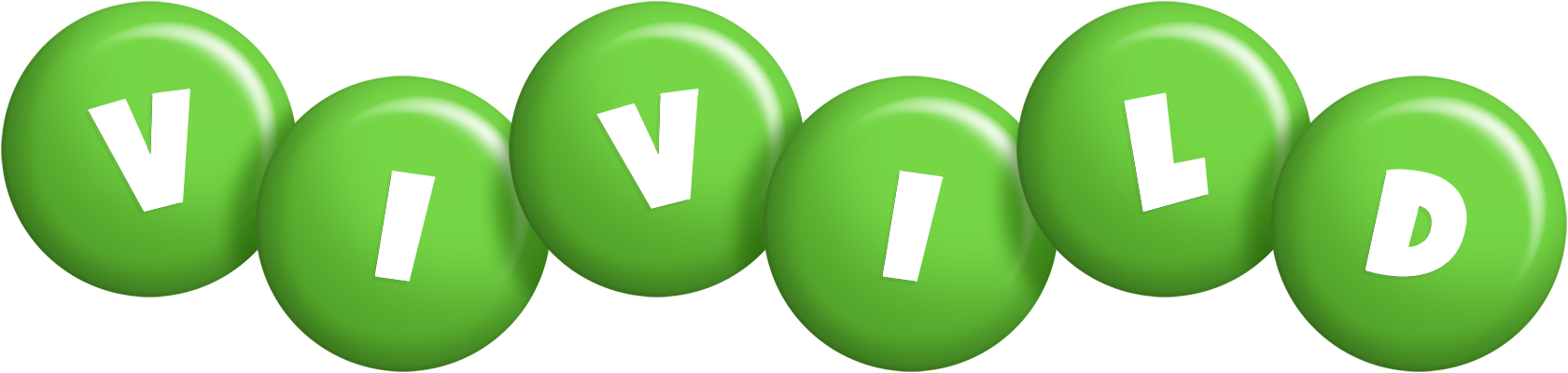 Vivild candy-green logo