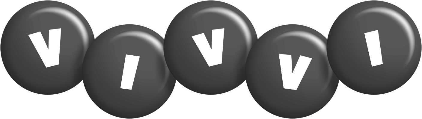 Vivvi candy-black logo