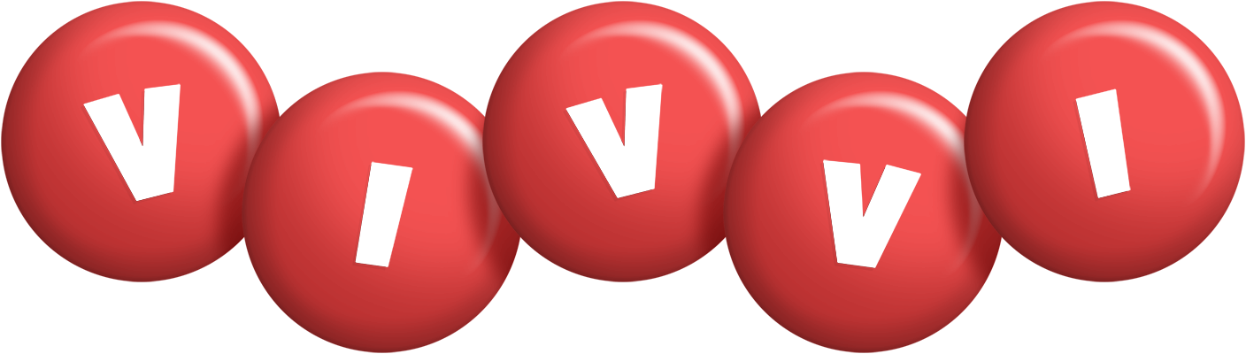 Vivvi candy-red logo