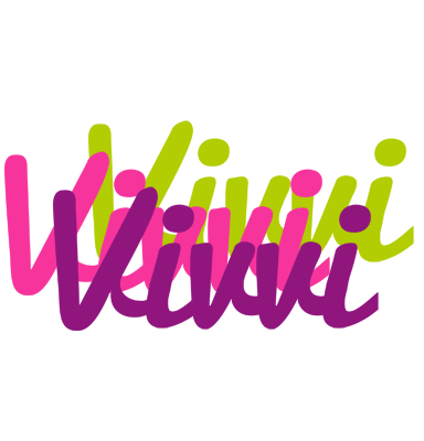Vivvi flowers logo