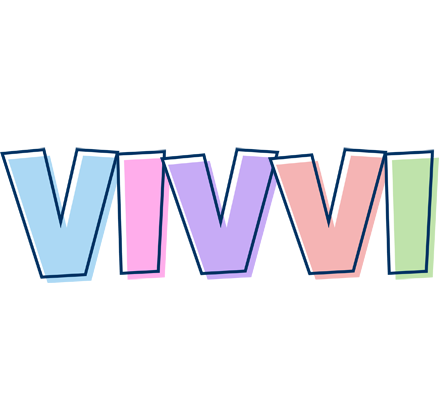 Vivvi pastel logo