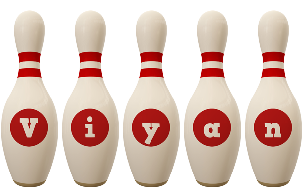 Viyan bowling-pin logo