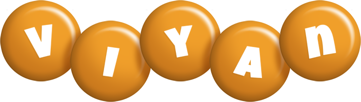 Viyan candy-orange logo