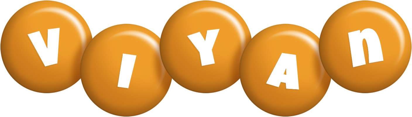 Viyan candy-orange logo