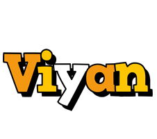 Viyan cartoon logo