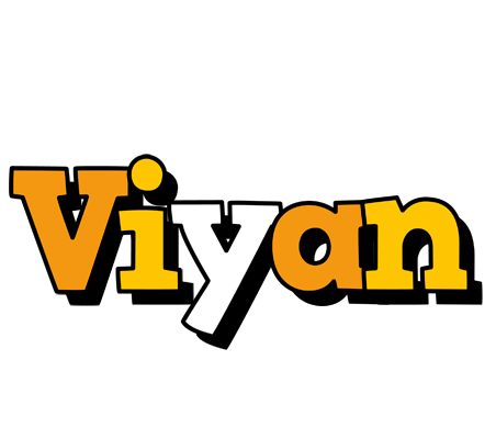 Viyan cartoon logo