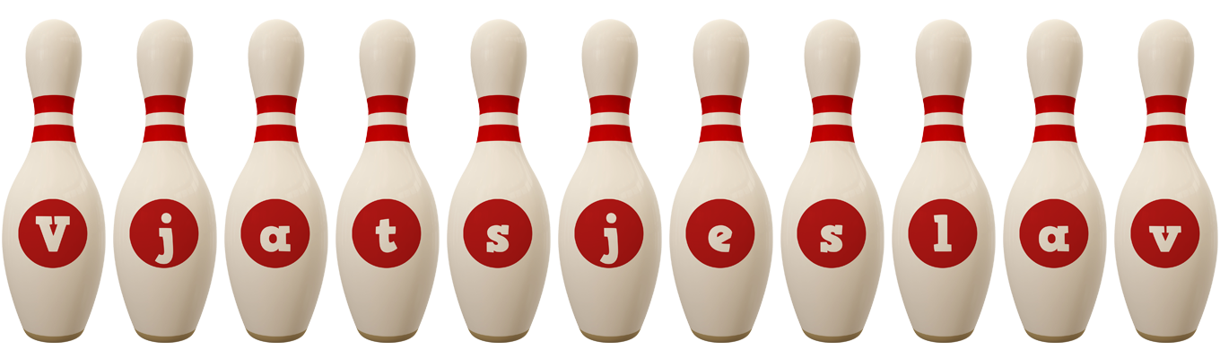 Vjatsjeslav bowling-pin logo