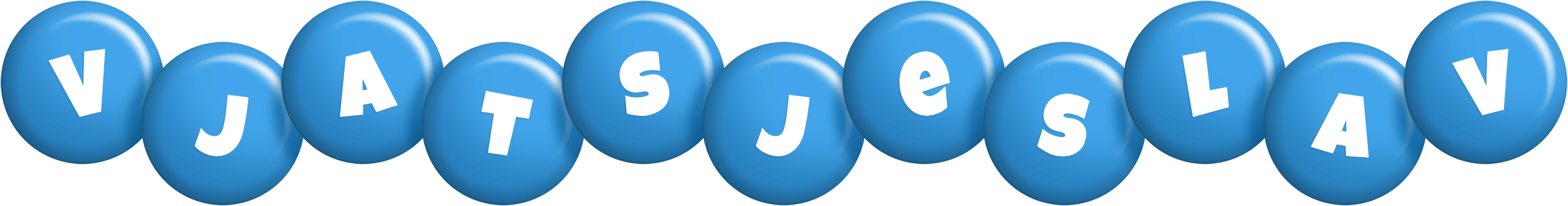 Vjatsjeslav candy-blue logo