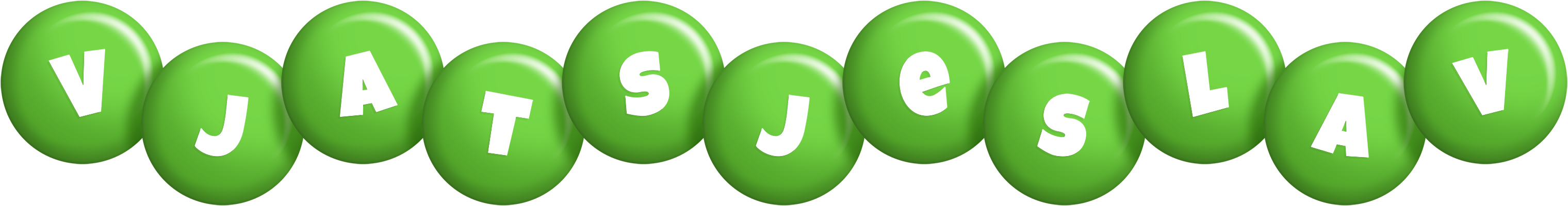 Vjatsjeslav candy-green logo