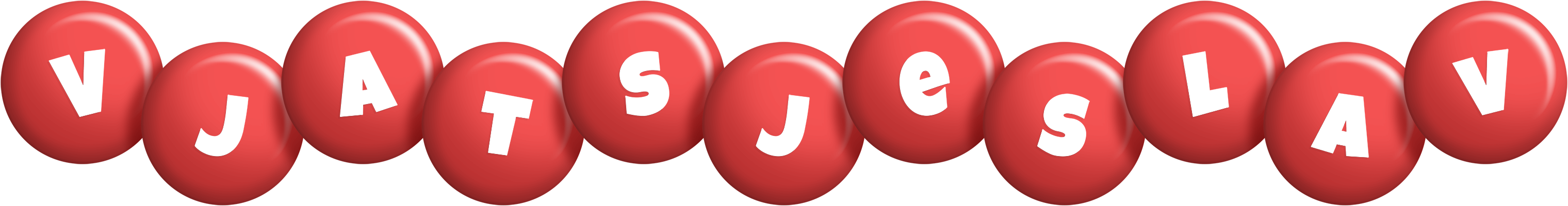Vjatsjeslav candy-red logo
