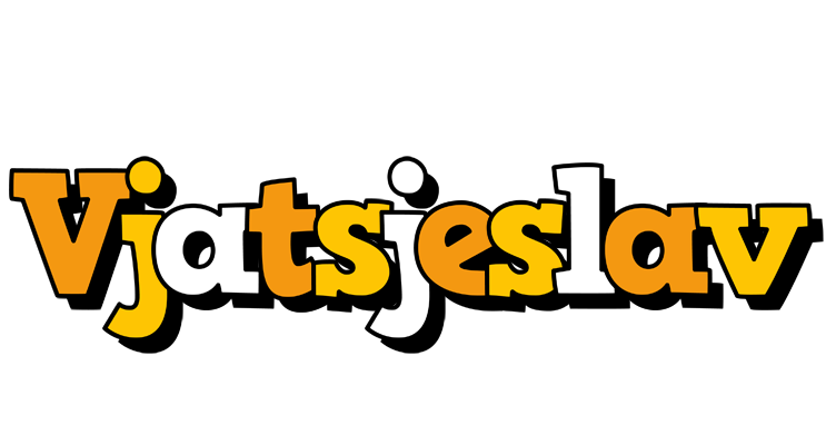 Vjatsjeslav cartoon logo