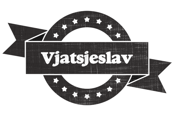 Vjatsjeslav grunge logo