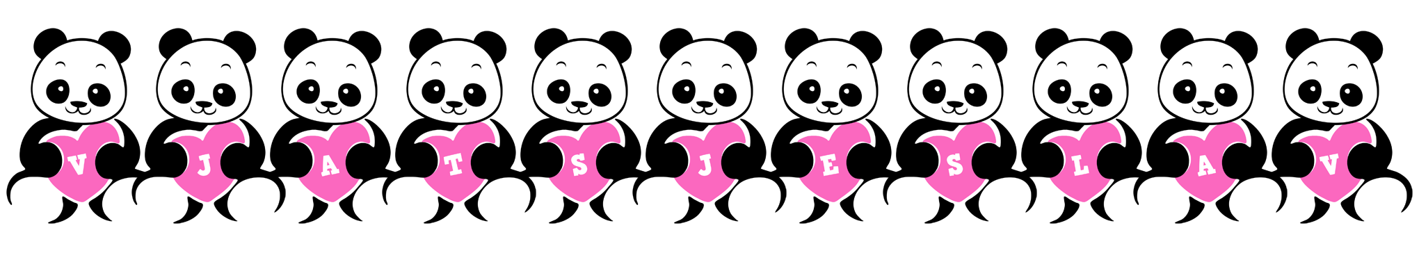 Vjatsjeslav love-panda logo