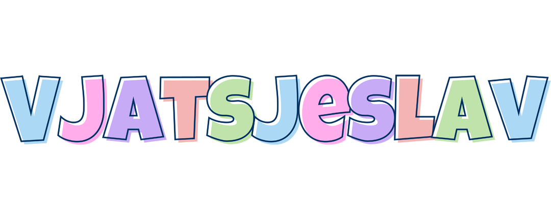 Vjatsjeslav pastel logo