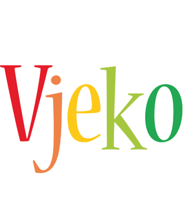 Vjeko birthday logo