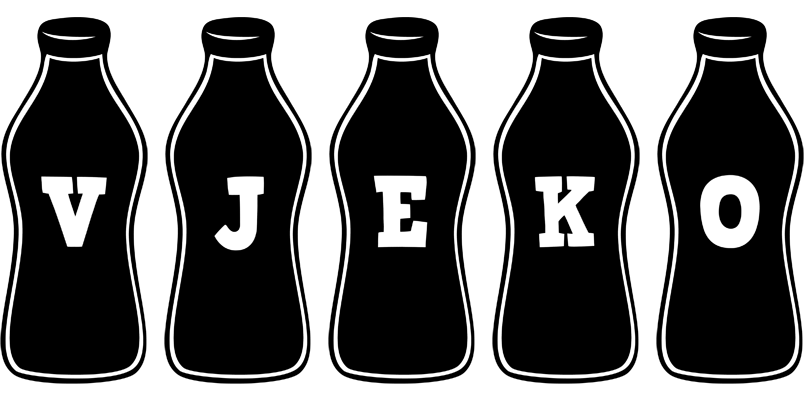 Vjeko bottle logo