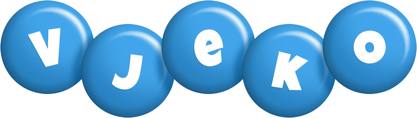Vjeko candy-blue logo
