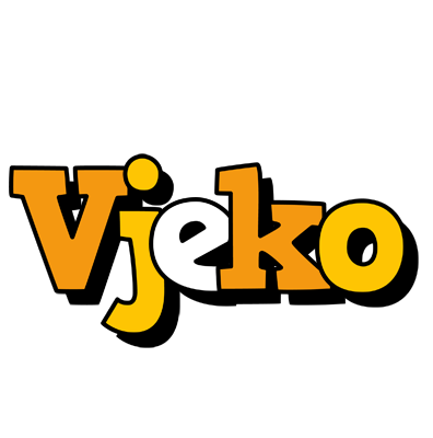 Vjeko cartoon logo