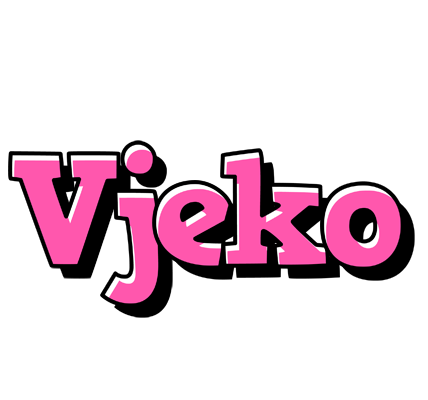 Vjeko girlish logo