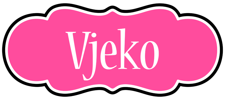 Vjeko invitation logo