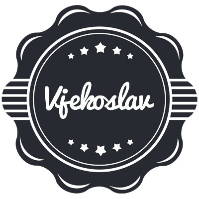 Vjekoslav badge logo