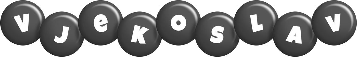 Vjekoslav candy-black logo