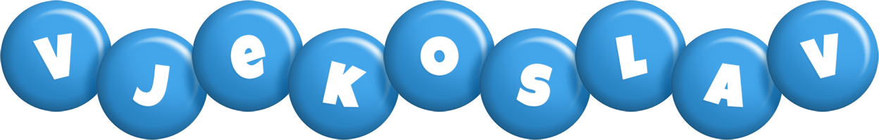 Vjekoslav candy-blue logo
