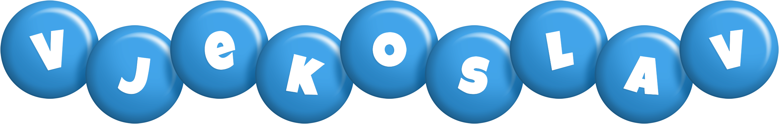 Vjekoslav candy-blue logo