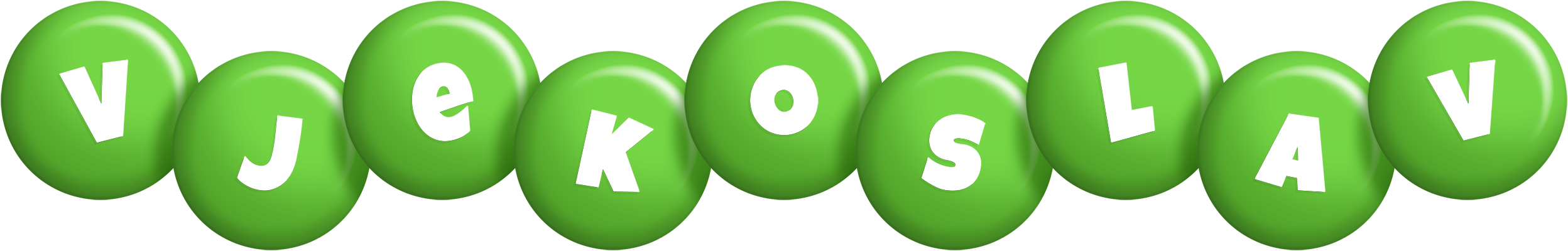 Vjekoslav candy-green logo