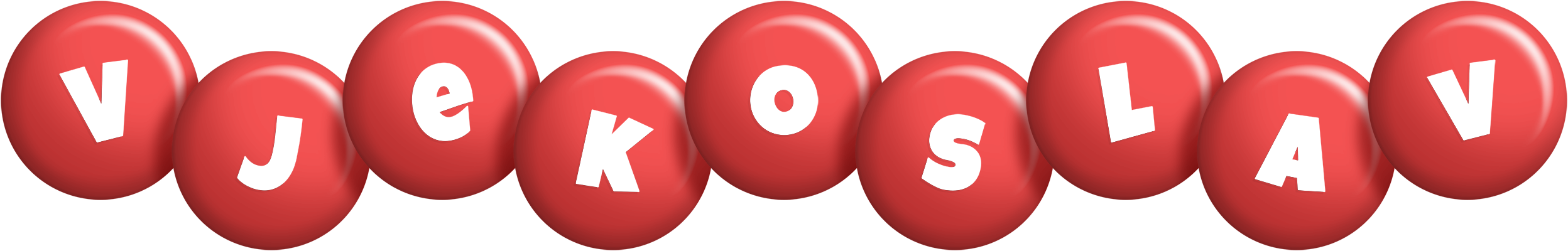 Vjekoslav candy-red logo
