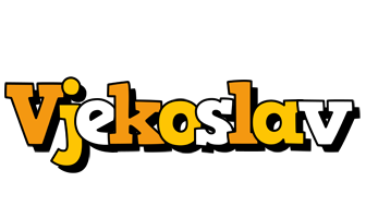 Vjekoslav cartoon logo