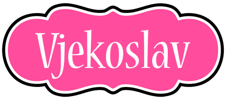 Vjekoslav invitation logo