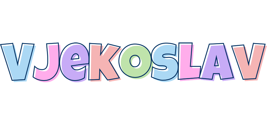 Vjekoslav pastel logo