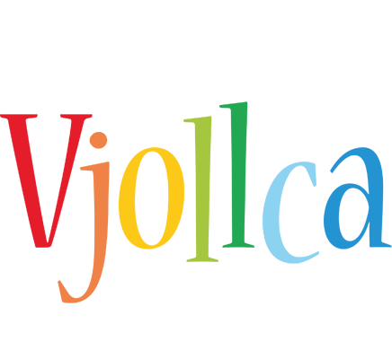 Vjollca birthday logo