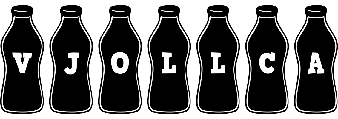 Vjollca bottle logo