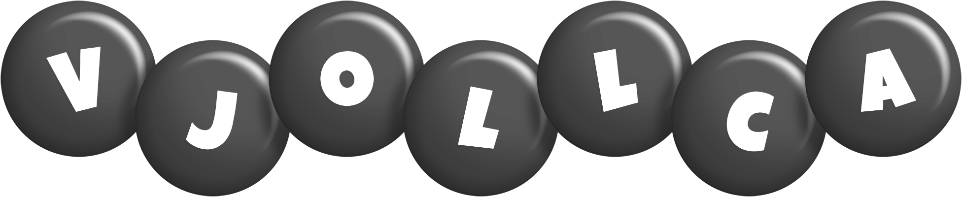 Vjollca candy-black logo
