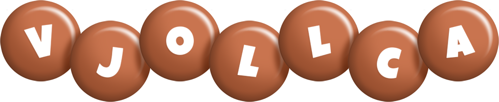 Vjollca candy-brown logo