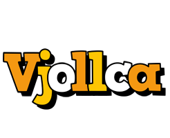 Vjollca cartoon logo