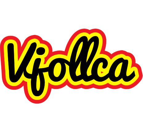 Vjollca flaming logo
