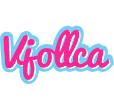 Vjollca popstar logo