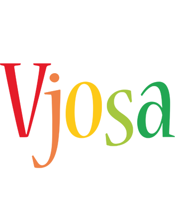 Vjosa birthday logo